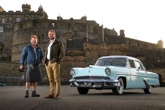 Tony Marsh (left) and John Wyatt have launched a new bespoke photography tour business in Edinburgh.