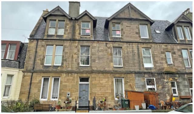 There was fierce competition from bidders for an unusual one-bedroom flat in the centre of Edinburgh, sold by Auction House Scotland.