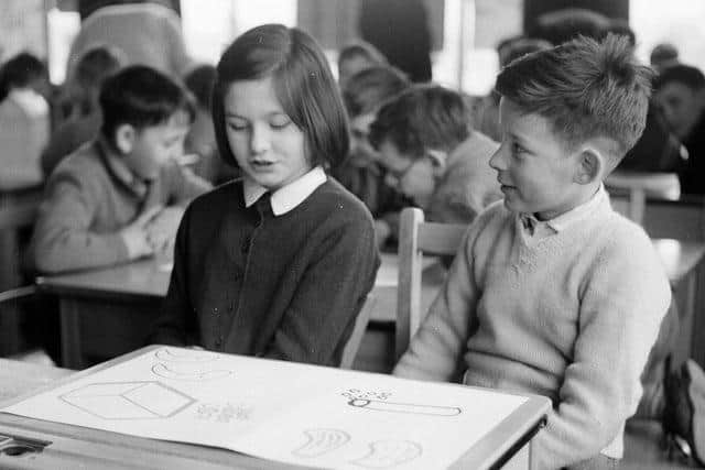 Pupils in Edinburgh 1963