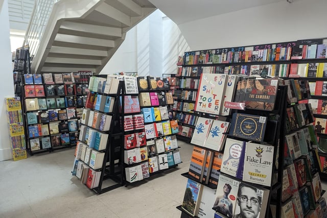 The new Edinburgh Fopp store has a dedicated area where book-worms can peruse the bestsellers, as well as some lesser known works of fiction and non-fiction.