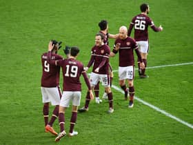Hearts changed shape against Dundee and won 2-1. Picture: SNS