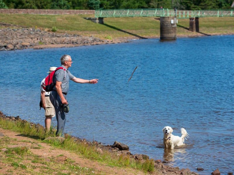 The Pentland Hills are a range of hills around 20 miles in length, running southwest from Edinburgh towards Biggar and the upper Clydesdale. They feature stunning views, many walking routes and fishing spots including Harlaw Reservoir (pictured). Photo by Ian Georgeson.