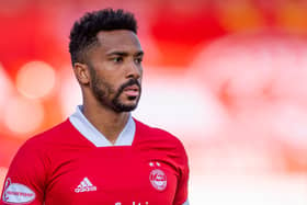 Aberdeen's Shay Logan is wanted by Hearts.