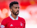 Aberdeen's Shay Logan is wanted by Hearts.
