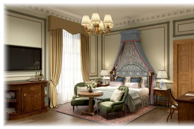 Gleneagles Townhouse CGI render of bedroom