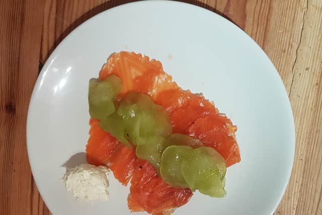 Cured sea trout