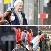 Several film and TV productions shot in Edinburgh over the course of last year, including Good Omens and Outlander.