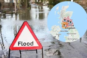 A flood warning has been issued for Edinburgh and the Lothians
