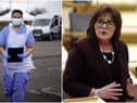 The Scottish Government aims to quadruple its intensive care units over a matter of weeks to cope with the coronavirus outbreak, the Health Secretary said today, as she also revealed that car parking charges for NHS staff at three PFI hospitals will be scrapped for three months.