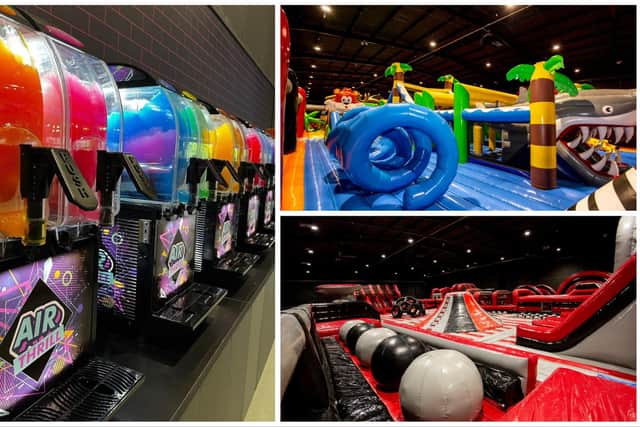 These pictures of AirThrill in East Kilbride give an idea of what to expect when the Edinburgh venue opens.