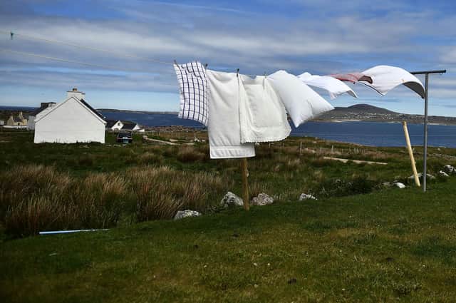 Not every day is quite as good as this one for hanging out the washing (Picture: Charles McQuillan/Getty Images)