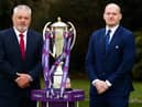 Gregor Townsend, right, is likely to be named attack coach by Lions boss Warren Gatland.