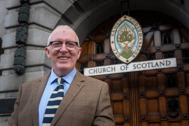 The Moderator-Designate of the General Assembly of the Church of Scotland (who will serve from May 2020-May 2021) Rev Dr Martin Fair