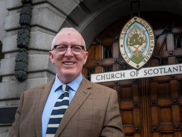 The Moderator-Designate of the General Assembly of the Church of Scotland (who will serve from May 2020-May 2021) Rev Dr Martin Fair
