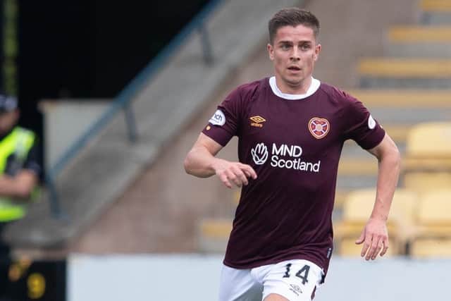 Hearts midfielder Cammy Devlin is facing a two-game ban.