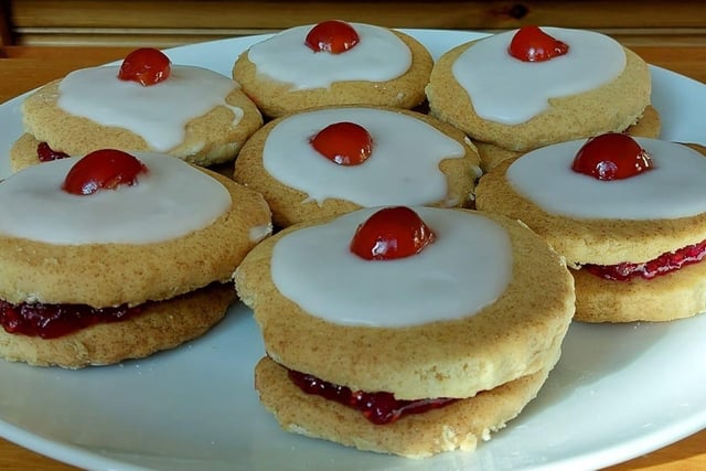 Colin Lochhead said: "My homemade Empire Biscuits, made yesterday."