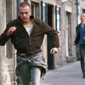 Cult film Trainspotting, starring Ewan McGregor, pictured, was released in UK cinemas in 1996.