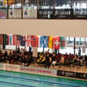 The event was held at the Royal Commonwealth Pool
