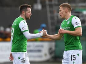Hibs loan players Marc McNulty (left) and Greg Docherty have returned to Reading and Rangers respectively.