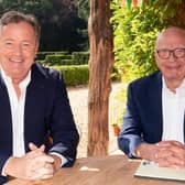 Piers Morgan is joining Rupert Murdoch TV station talkTV (Paul Edwards/The Sun)