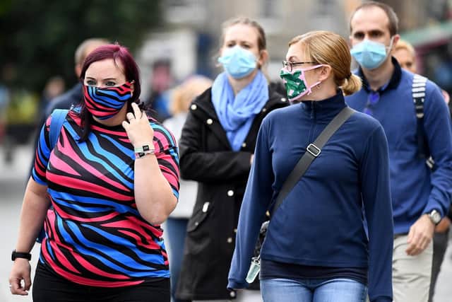 It is no longer mandatory for Scots to wear face masks.