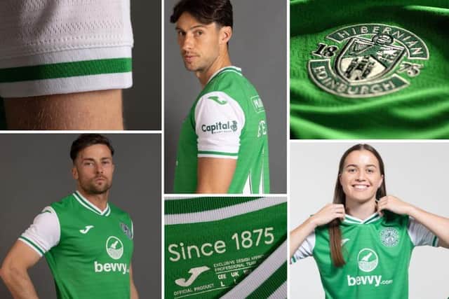 Hibs have unveiled their new home kit for the 2023/24 campaign