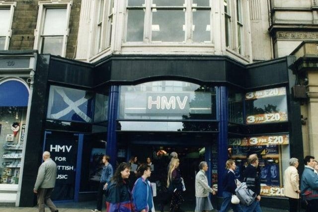 The iconic music shop was arguably the best place to spend your Christmas money, but CD and record stores took a hit when streaming took over meaning HMV is no longer one of the main attractions of Princes Street