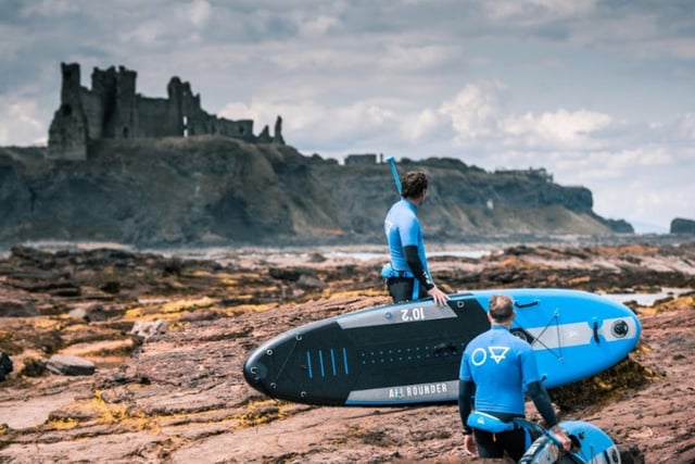 Located in the East Lothian town of Dunbar, Ocean Vertical offer adventures in surfing and paddle boarding on the coastline between Dunbar and North Berwick. They also offer coasteering, yoga classes and mountaineering outings.