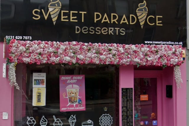 From Hot Cinnamon Bites, brownies, mini Dutch pancakes, donuts and waffle stacks Sweet Paradice Desserts. Located on Comiston Road, the award-wining business is nominated for the Desert Outlet of the Year award.