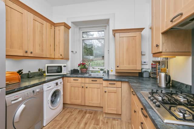 The kitchen of 12 Polton Bank, Lasswade. Photo supplied by selling agent McDougall McQueen.
