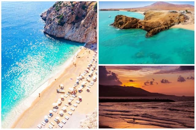 There are plenty of sunny and warm destinations that you can fly direct to from Edinburgh, such as Antalya, Lanzarote and Gran Canaria.