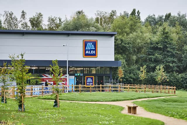 Aldi launched in the UK about 30 years ago and now has more than 100 outlets in Scotland.