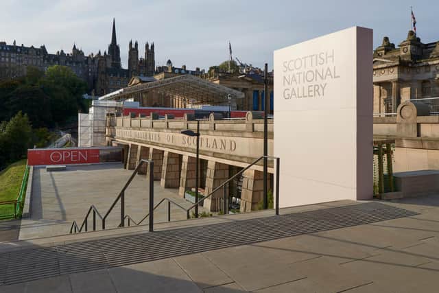 The Scottish National Gallery is one of most popular attractions in Edinburgh city centre.