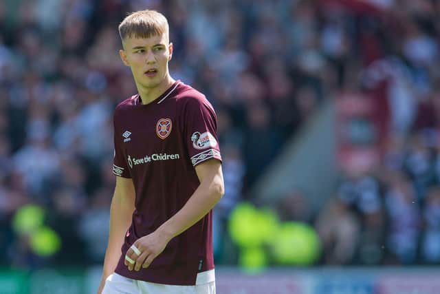 Harry Cochrane has been adapting to Daniel Stendel's style at Hearts. Picture: SNS