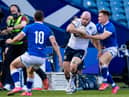 Dave Cherry scored two tries on his first start for Scotland, against Italy in March. Picture: Ross Parker/SNS