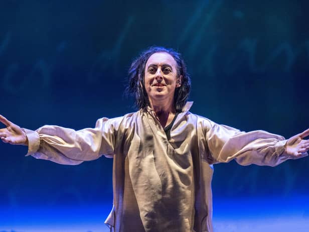 Alan Cumming is portraying Scotland's most celebrated poet, Robert Burns, in a new dance-theatre show, Burn, which is touring Scotland after premiering at the Edinburgh International Festival. Picture: Jane Barlow/PA Wire