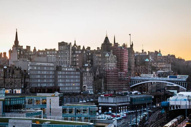 Temperature are expected to rise in Edinburgh next week following freezing conditions this week in the Capital. Stock Getty photo.