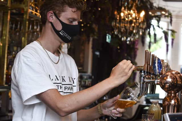 Scotland's hospitality sector is preparing to take legal action against the government over its restrictions to trade.




Bar staff Raymond Law



Black Ivy re-opens their bar area and their restaurant today



COVID 19; CORONA VIRUS - Scotland enters into Phase 3 of coming out of lockdown which means indoor eating in restaurants and pubs/bar are allowed to re-open