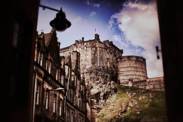 Edinburgh Castle was a difficult place to attack in days of old (Picture: Jeff J Mitchell/Getty Images)