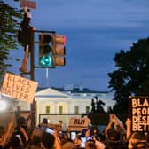 Black Lives Matter placards have been commonplace at protests across the United States in recent days (Getty Images)