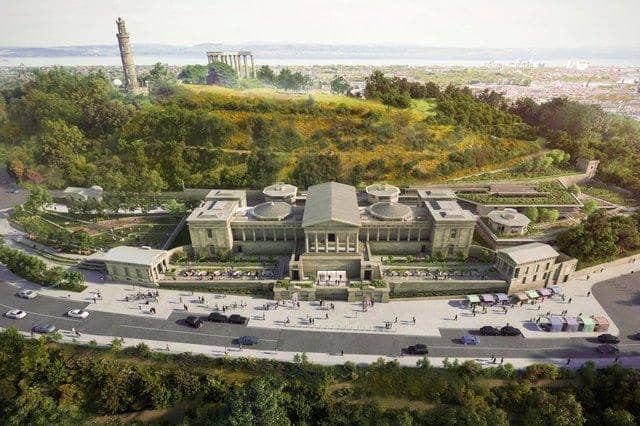 An image showing how the new National Centre for Music will look from above. Image: Richard Murphy Architects