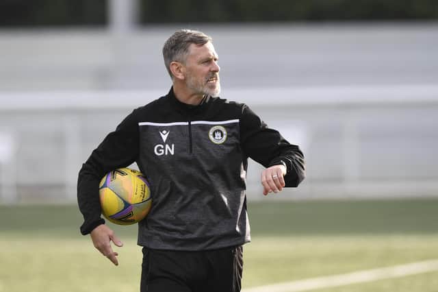 Edinburgh City Manager Gary Naysmith has done his research on Lothian Thistle Hutchison Vale