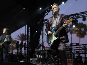 Glen Tilbrook and Chris Difford of Squeeze have written a new song, Food for Thought, which is being sold to raise money for food banks (Picture: Karl Walter/Getty Images for Coachella)