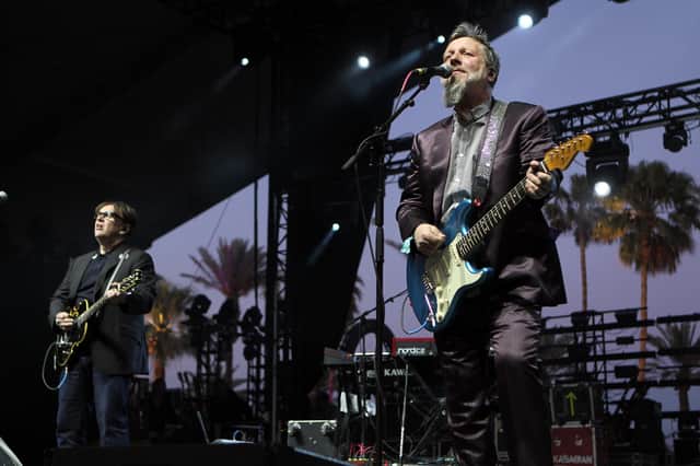Glen Tilbrook and Chris Difford of Squeeze have written a new song, Food for Thought, which is being sold to raise money for food banks (Picture: Karl Walter/Getty Images for Coachella)