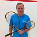 Dave Ferguson of Edinburgh’s Waverley Club, who has been awarded an MBE for 'services to squash'  Picture: Contributed