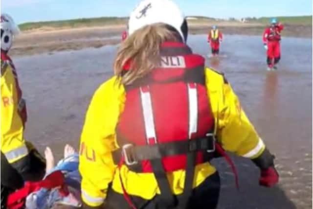 Woman in Fife rescued after 20m fall from popular coastal path