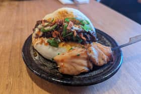 The bao buns and salmon skewers were a highlight, at new Edinburgh restaurant Lucky Yu,