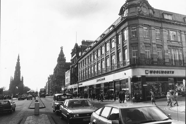 The original 'pound' shop, Woolworths was much loved by Edinburgh shoppers and the flagship store at the east end of Princes Street was forever packed to the rafters on the weekends.