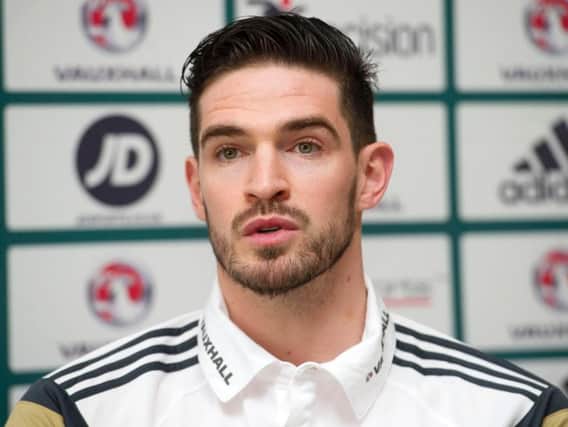 Kyle Lafferty is wanted by both Hearts and Hibs