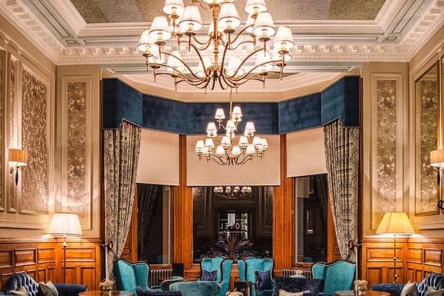 The lounge follows a similar colour scheme to the bar and offers a place to relax.